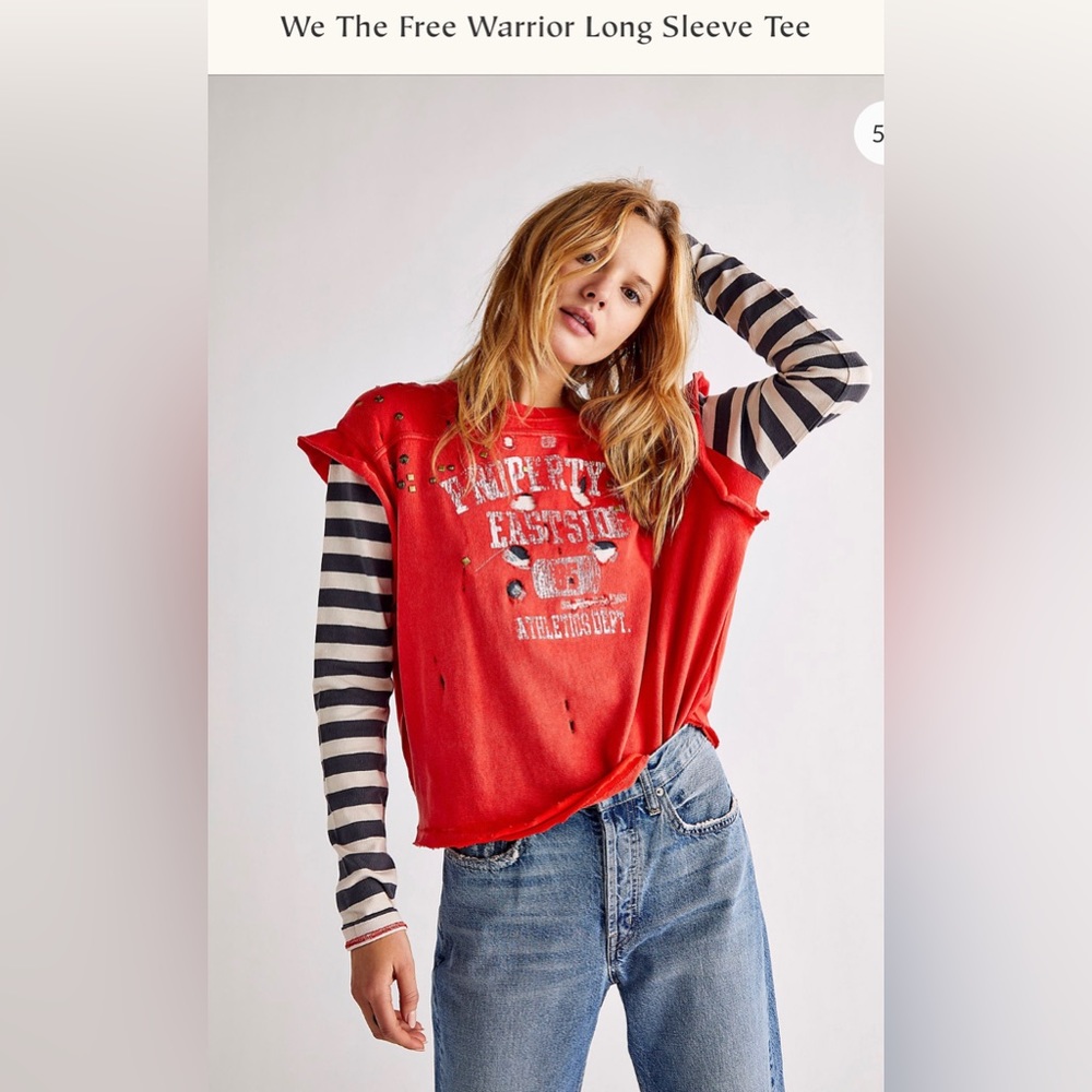 👚Free People Long Sleeve Tee👚